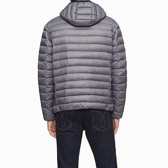 PACKABLE DOWN HOODED JACKET - Picture 2 of 4